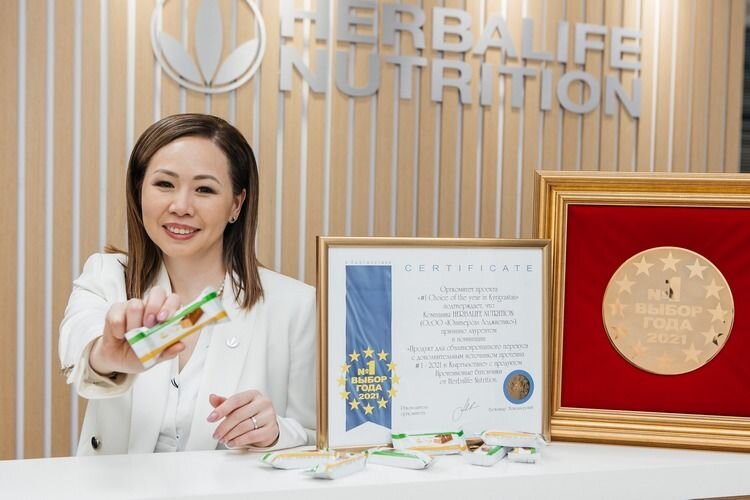 Продукты Herbalife Nutrition шестой раз подряд получили премию «Выбор года»